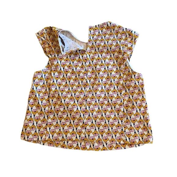 Preloved ZARA Trafaluc floral crop top - Picture 4 of 8